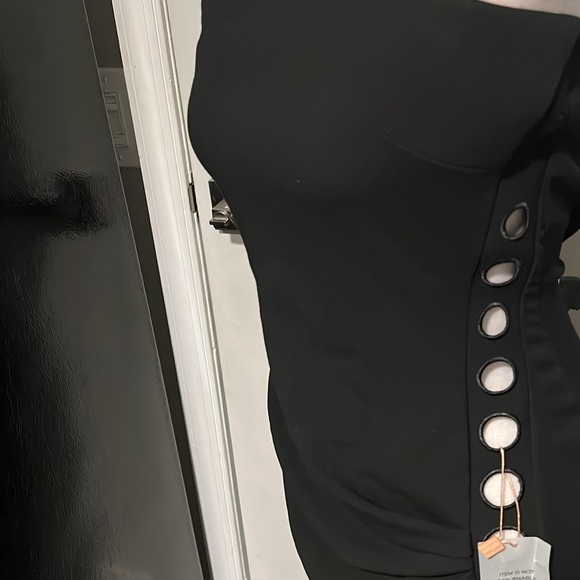 Cult Gaia Capri Strapless Cut-Out Dress sSize 6 NWT - Picture 4 of 7